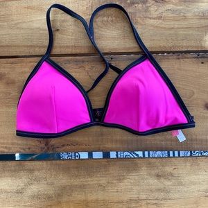 Victoria’s Secret neon pink bikini top